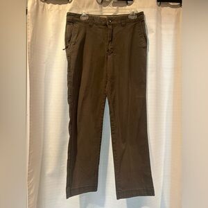 Columbia Sportswear Straight Leg Dark Green Casual Pants Men's Size 32x30